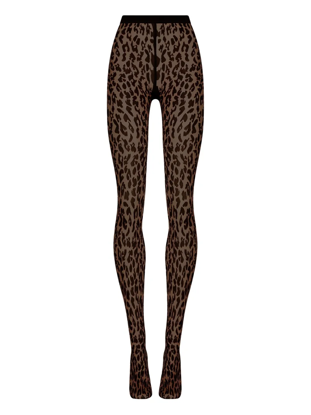 Wolford leopard-print tights | Black | Image 1
