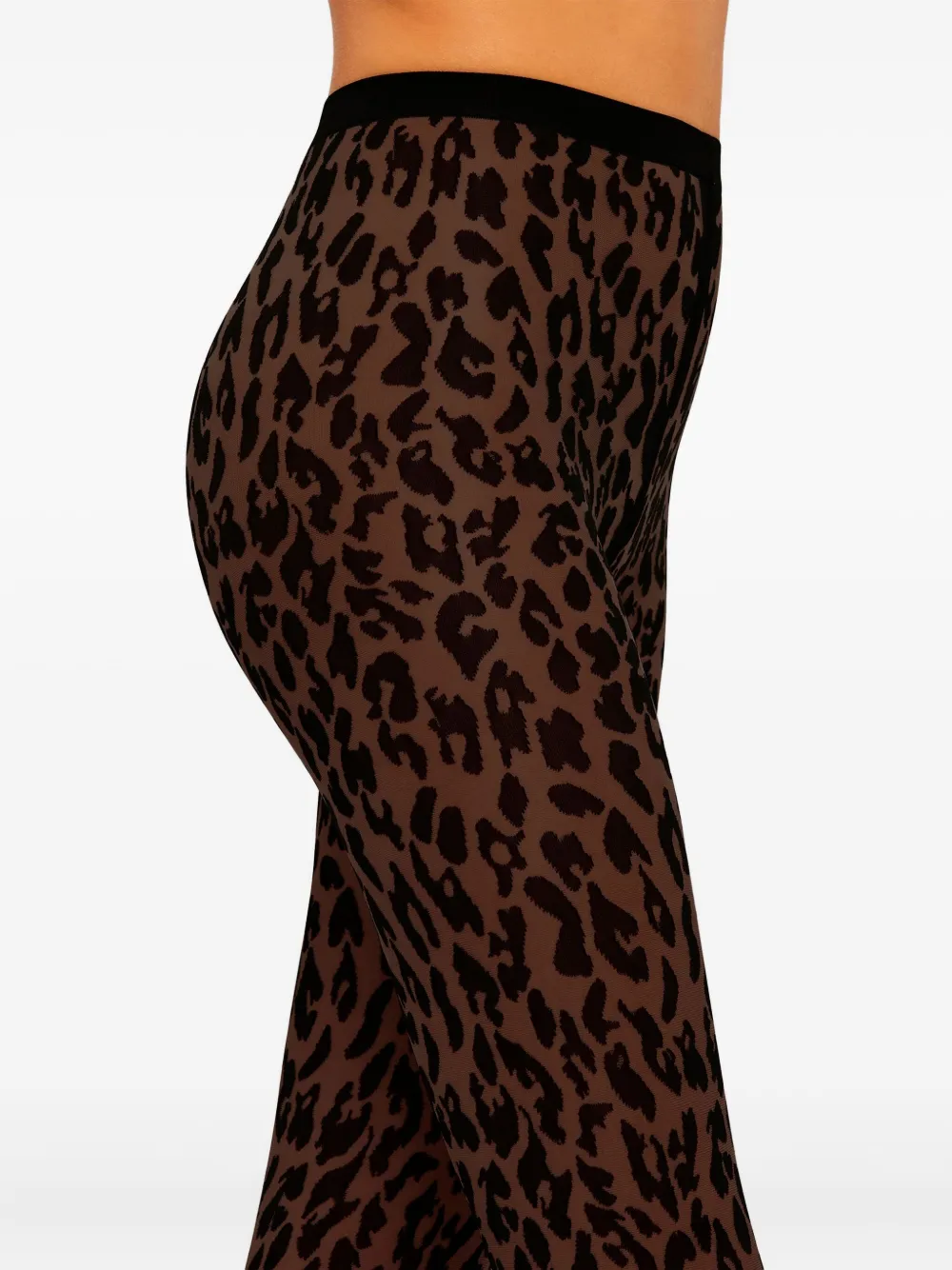 Wolford Legging met luipaardprint Zwart