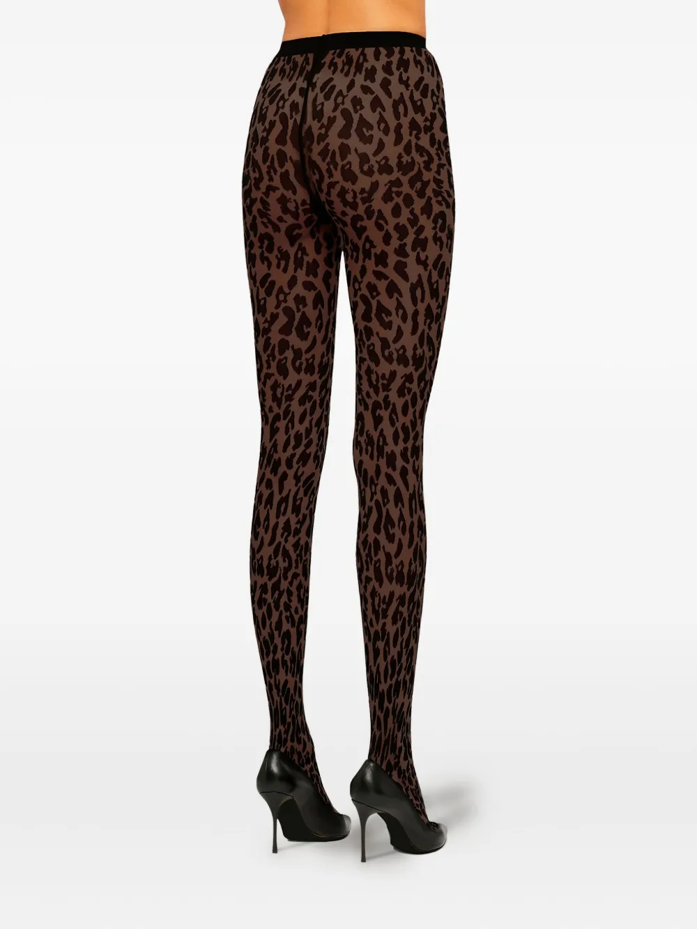 Wolford Legging met luipaardprint Zwart