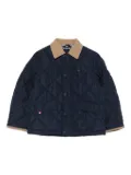 Tommy Hilfiger Junior quilted diamond-pattern jacket - Blue