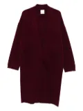Allude open-front coat - Red