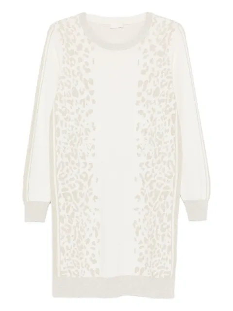 LIU JO leopard-print mini dress