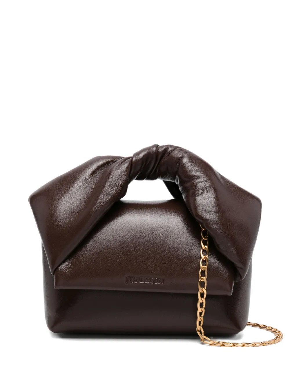 JW Anderson knotted leather tote bag Bruin