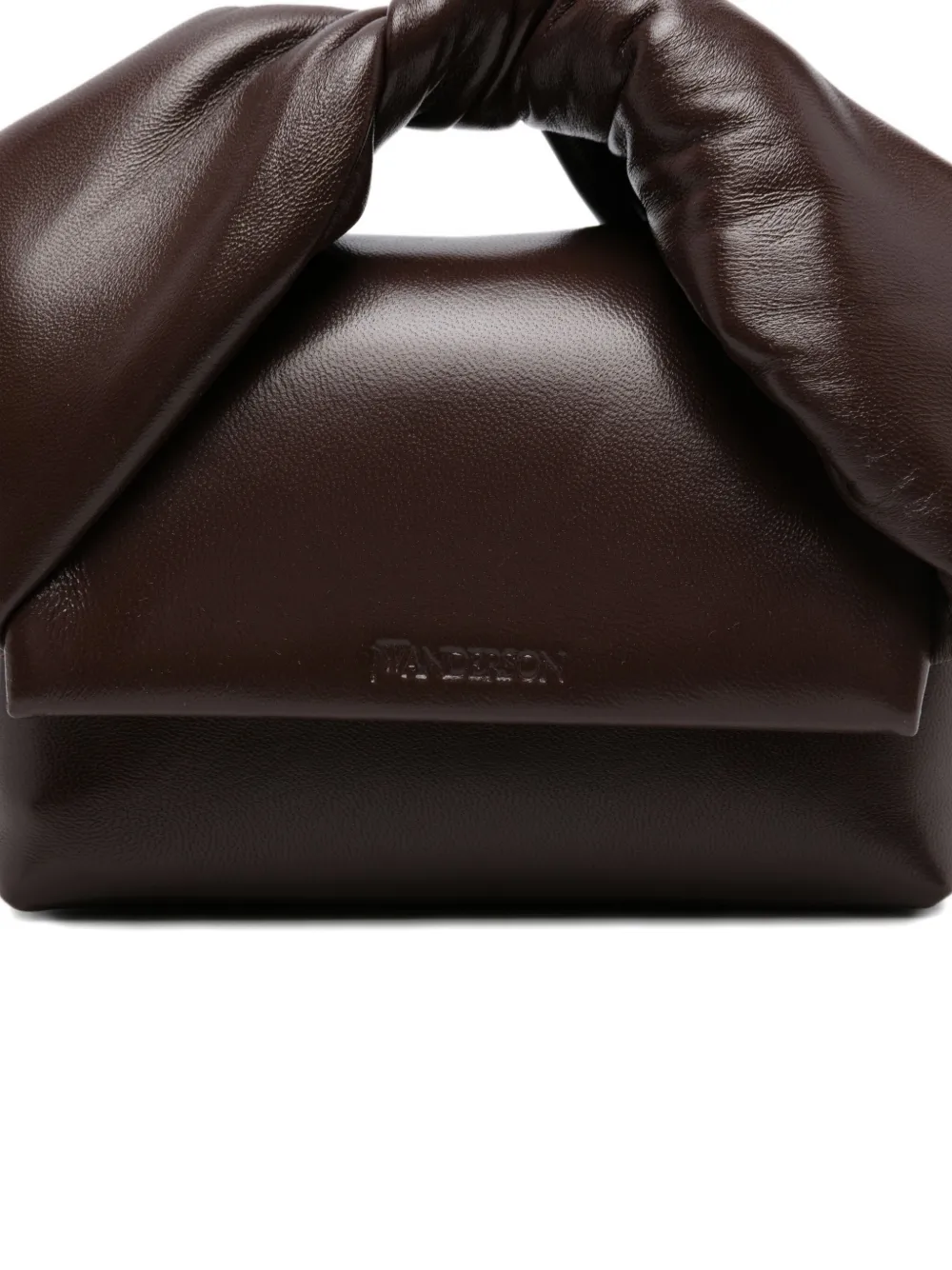 JW Anderson knotted leather tote bag Bruin