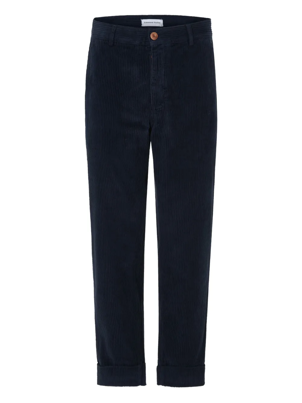 corduroy cuffed trousers