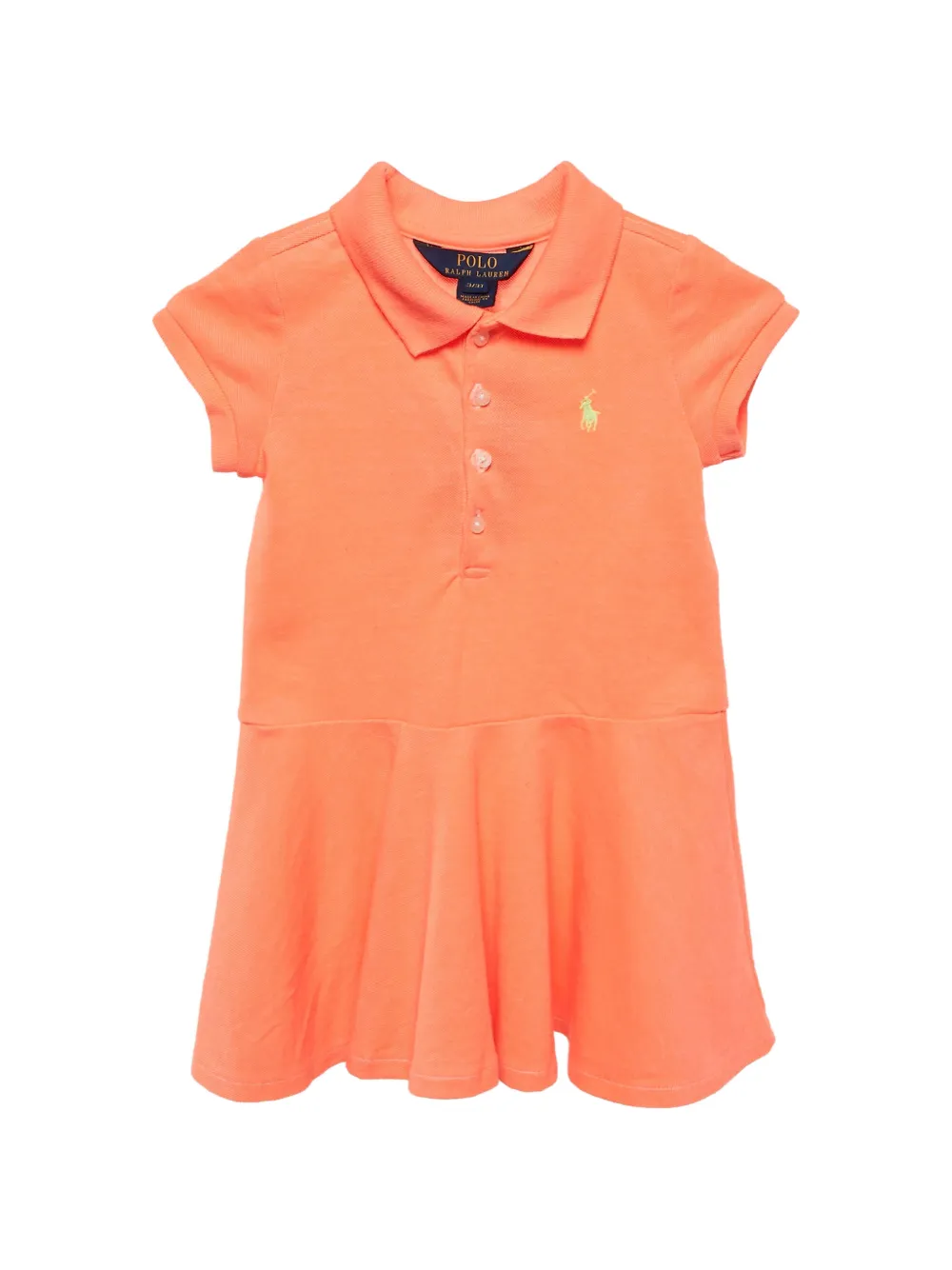 Polo Ralph Lauren logo dress - Arancione