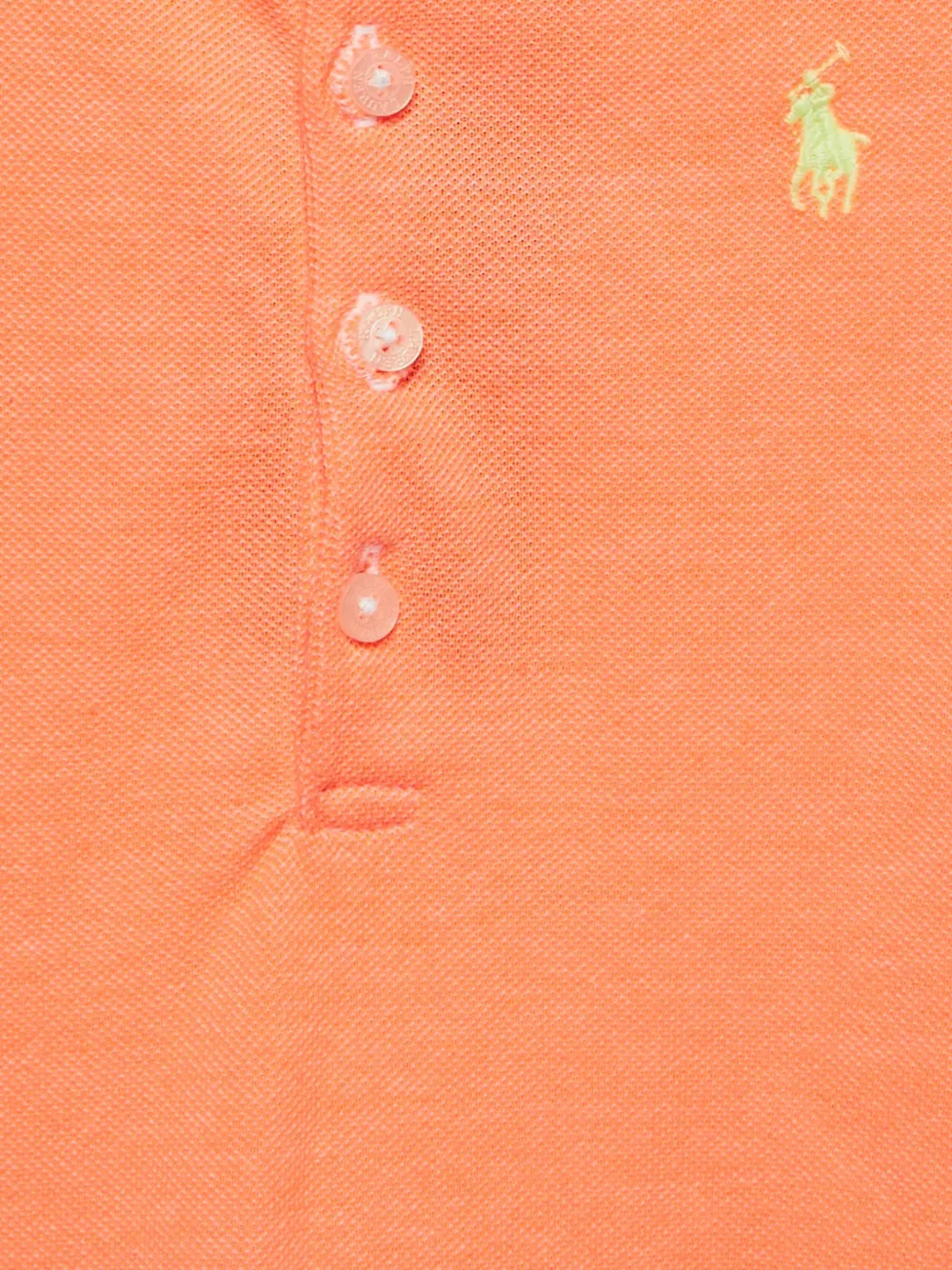 POLO RALPH LAUREN KIDS Jurk met logo Oranje