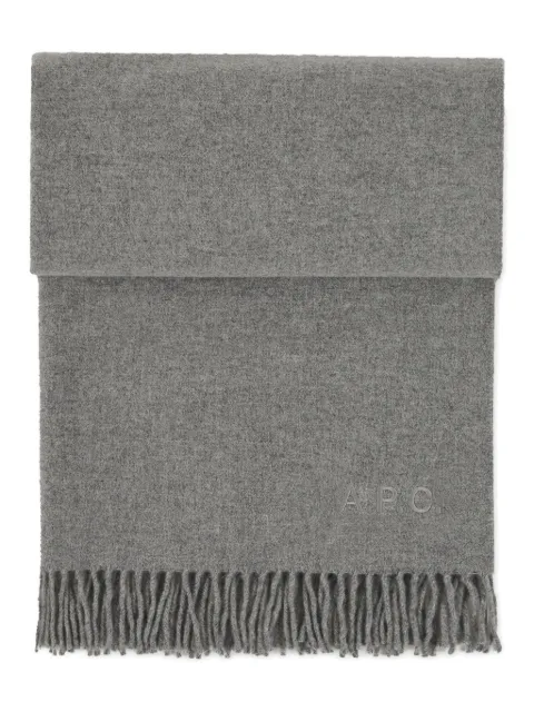A.P.C. Schal mit Fransen