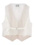 Forte Forte panelled waistcoat - Neutrals