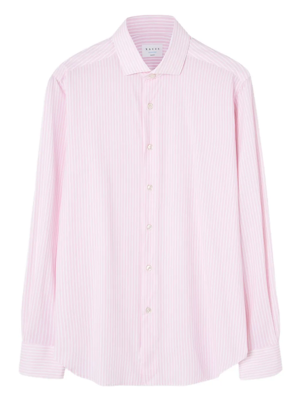 striped long-sleeved shirt