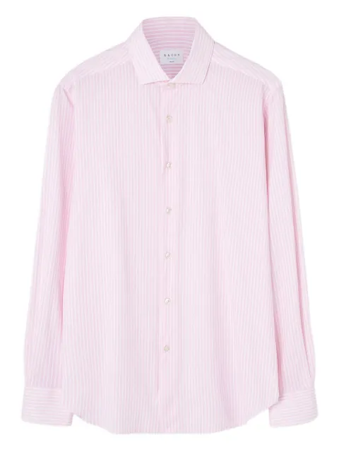 Xacus camisa manga larga con rayas estampadas