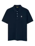 Blauer patch-logo polo shirt - Blue