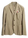 BOB pocket-detail blazer - Neutrals