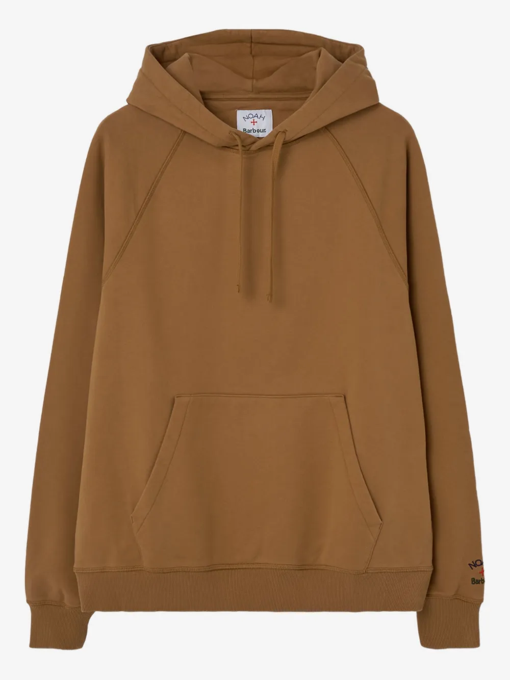 Barbour hooded pocket sweatshirt | Brown | Image 1