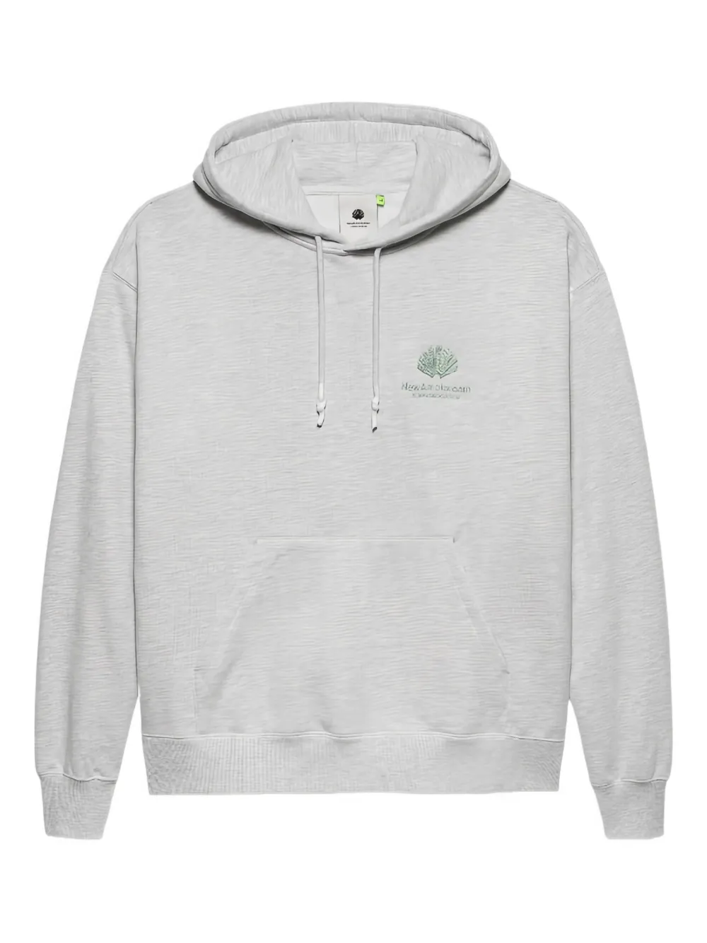 NEW AMSTERDAM shell-logo hoodie | Grey | Image 1