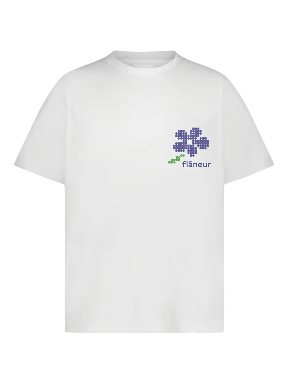 FLÂNEUR cotton T-shirt | White | Image 1