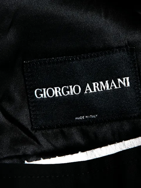 Giorgio Armani Pre-Owned wool blazer