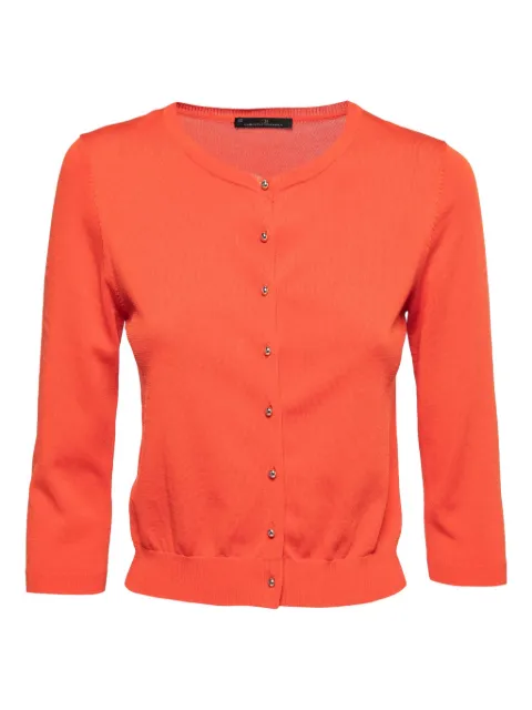 Carolina Herrera Vintage long-sleeve button-up cardigan