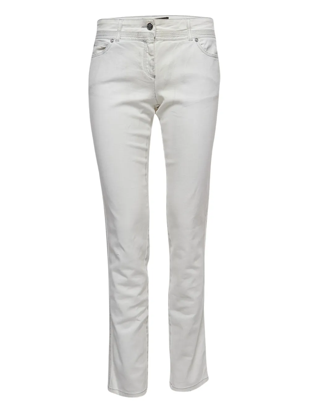 Roberto Cavalli Vintage Jeans con tasche - Bianco