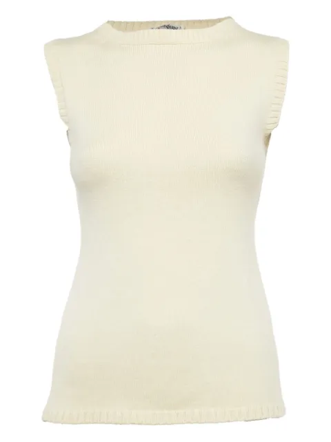 Saint Laurent Pre-Owned sleeveless knit top