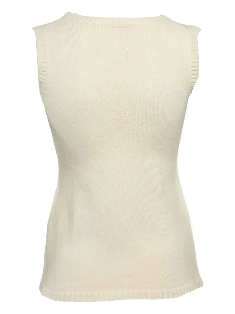 Saint Laurent Pre-Owned sleeveless knit top | Image 2