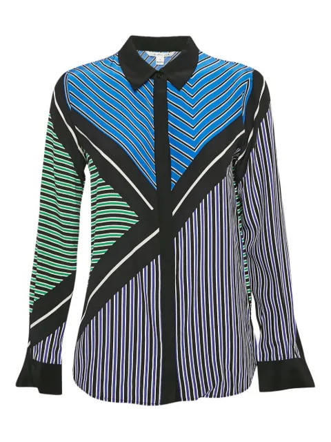 Diane Von Furstenberg Vintage geometric-pattern shirt