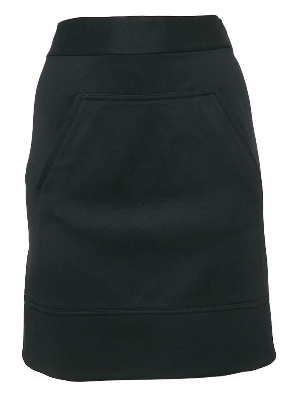 Diane Von Furstenberg Vintage Jersey rok met afwerking - Blauw
