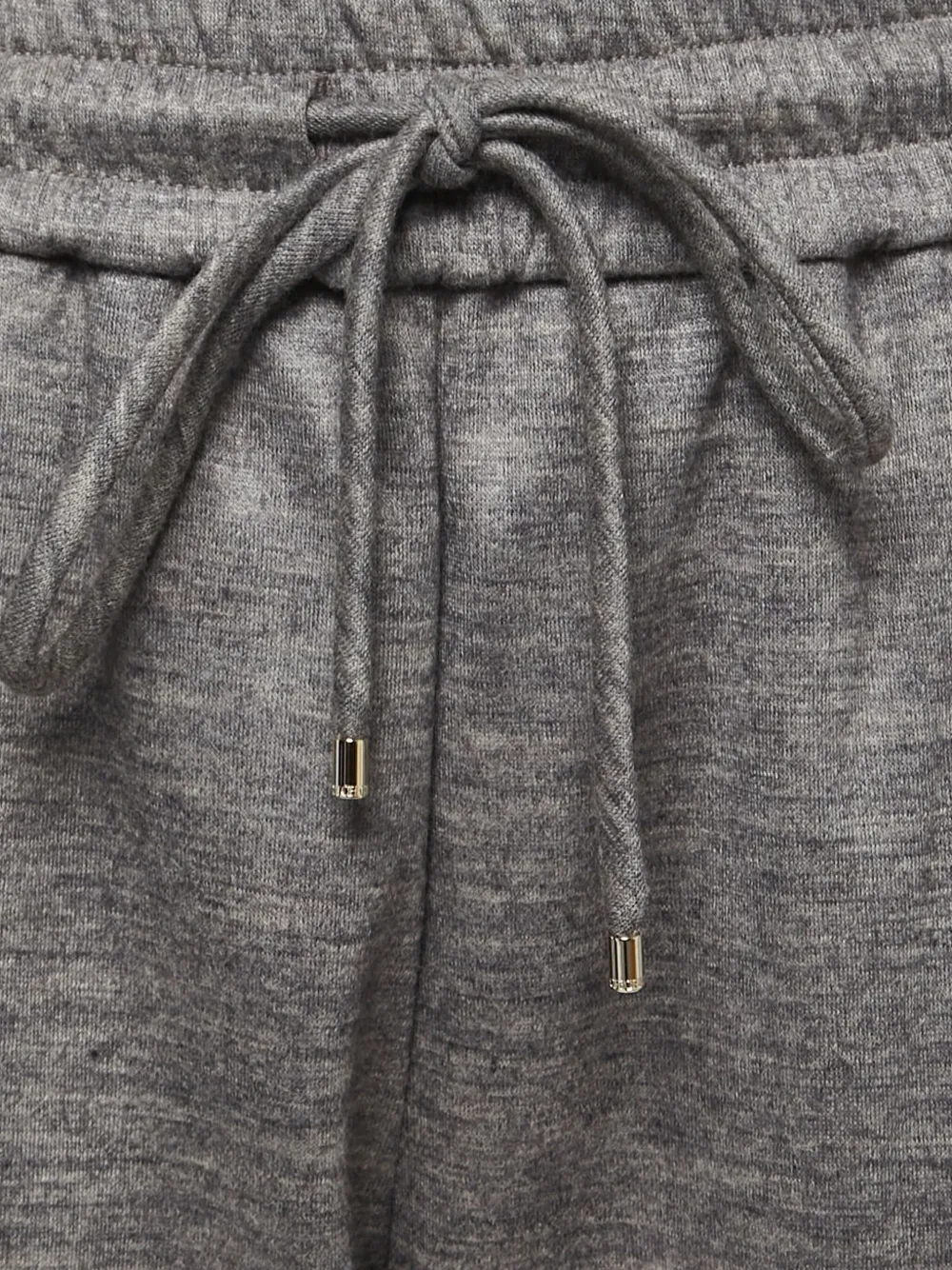 Carolina Herrera Vintage Broek met trekkoord en cuffs - Grijs