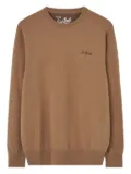 MC2 Saint Barth crew-neck logo sweater - Brown