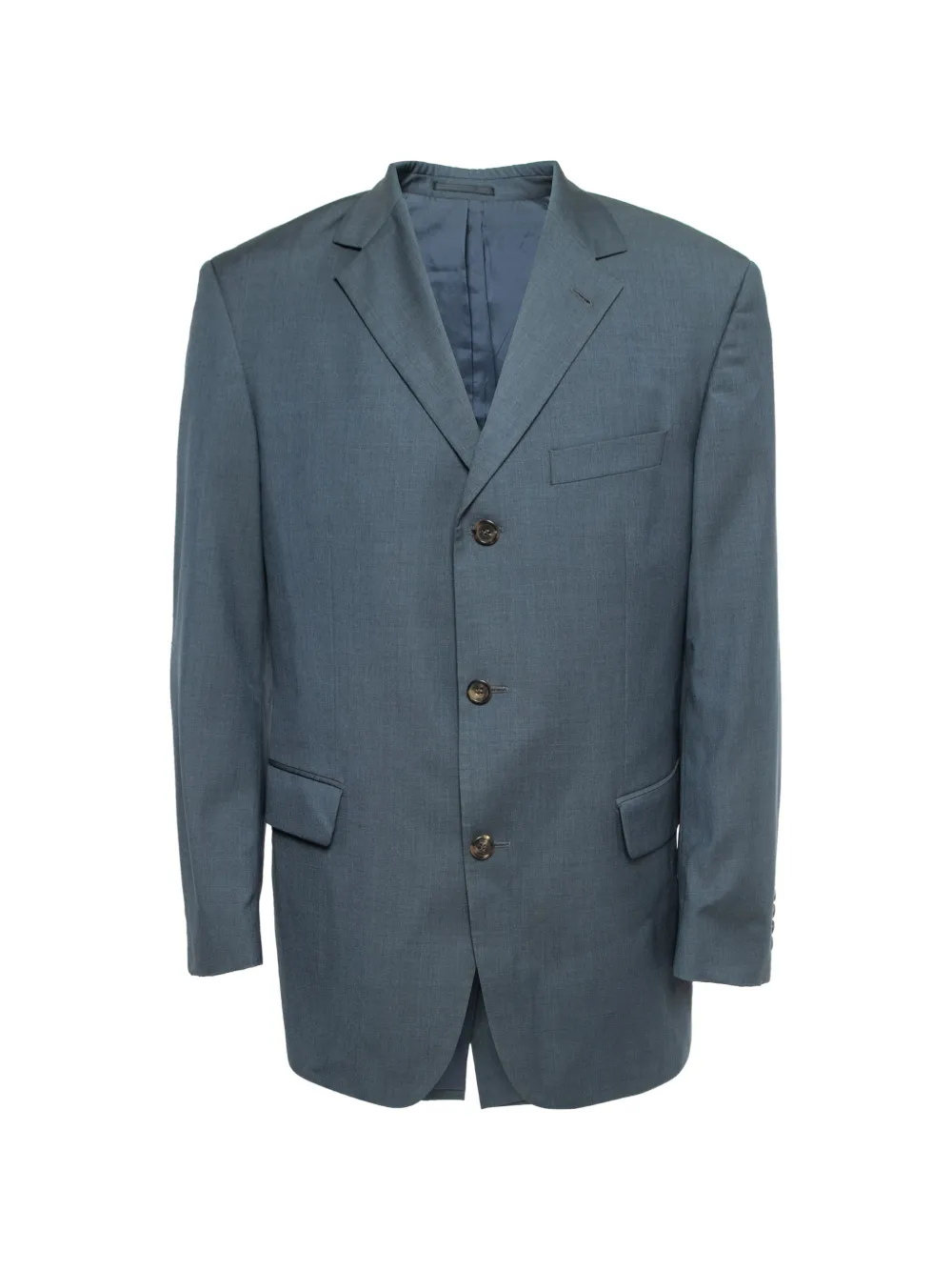 Pre-owned Hugo Boss Button-fastening Blazer In Blue