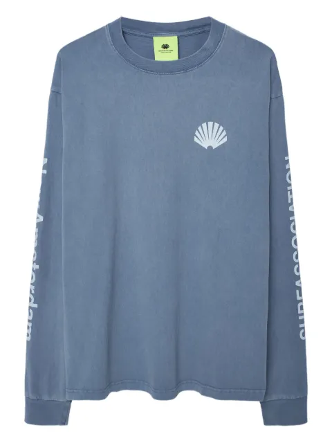 NEW AMSTERDAM shell-logo long-sleeve T-shirt