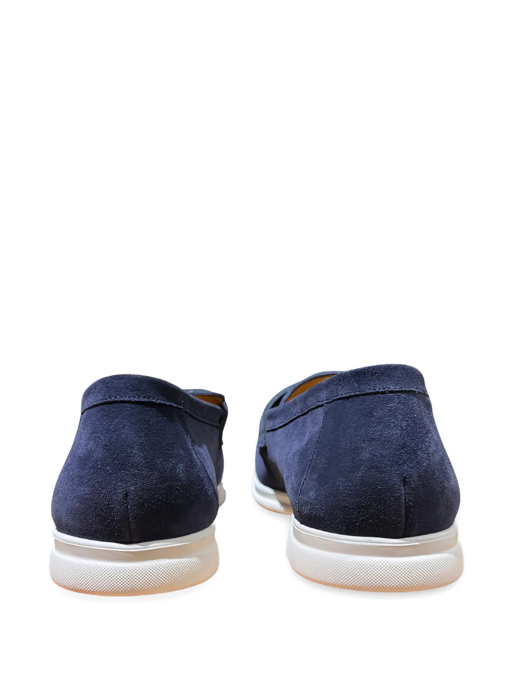 CALCE Suède loafers Blauw