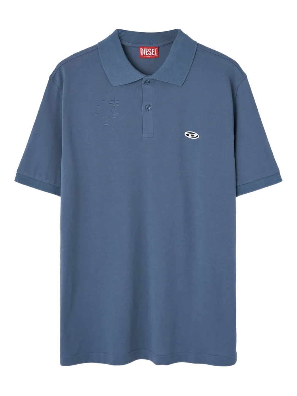 logo-embroidered polo shirt