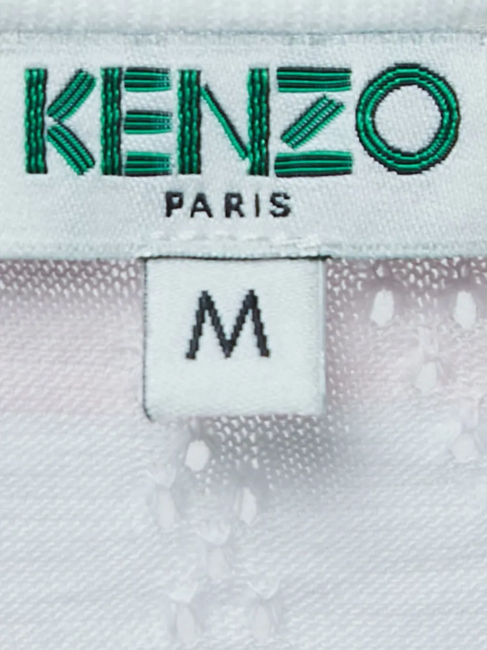 Pre-owned Kenzo Striped Cotton T-shirt In Blue
