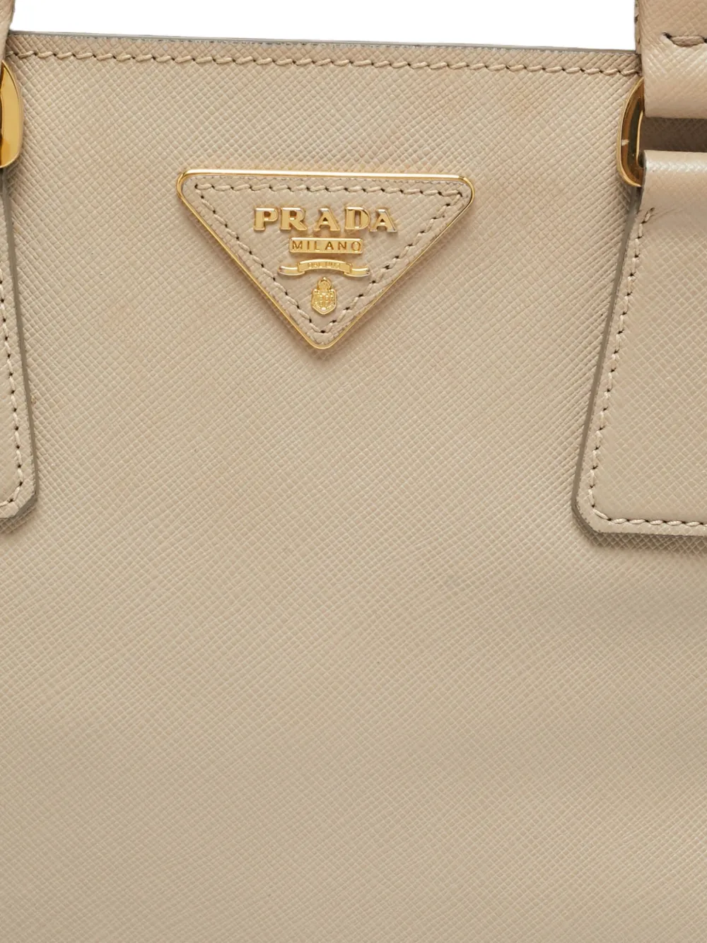 Pre-owned Prada 1135001 Beige In Neutral