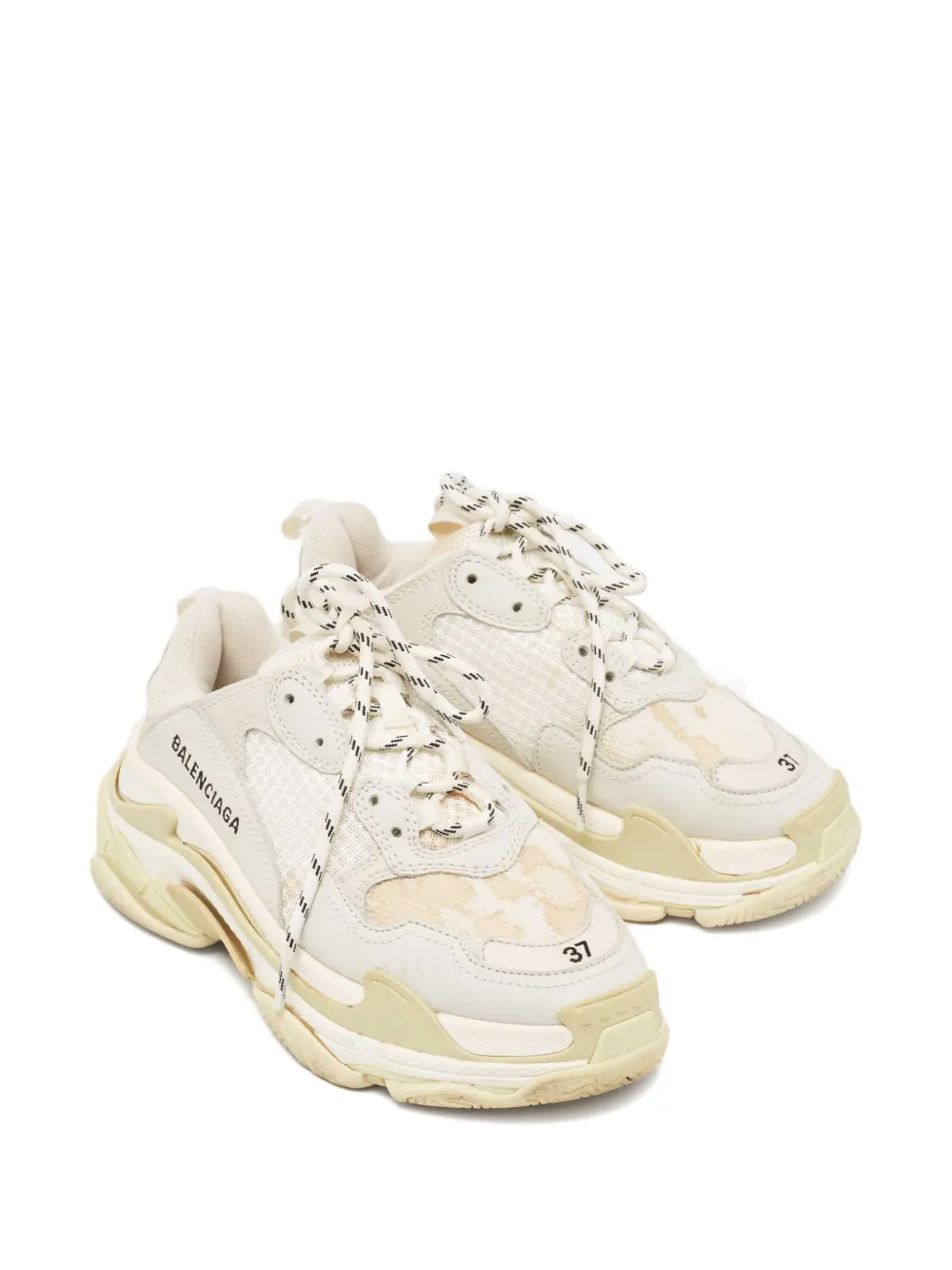  Balenciaga Pre-owned Zapatillas Triple S - Neutro 