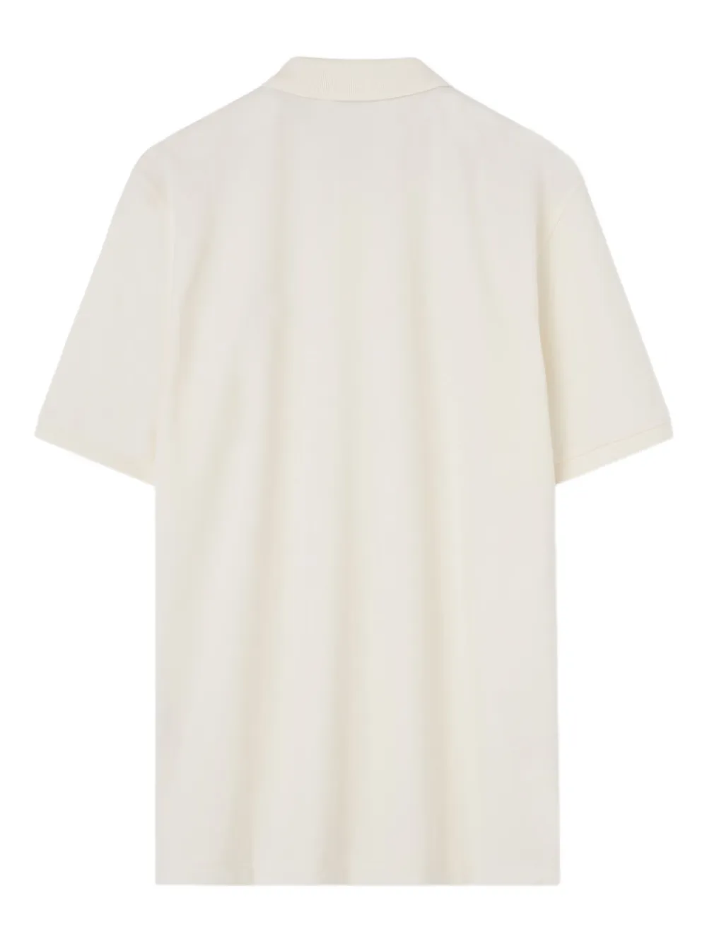 Dean Edmonds duck-embroidered polo shirt - Beige