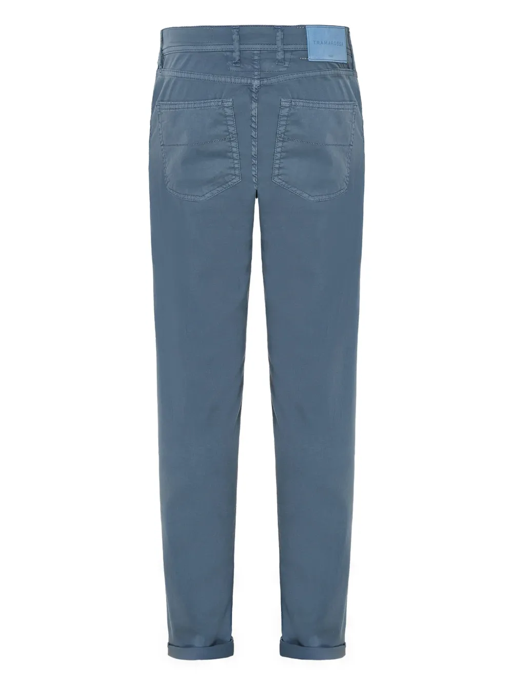Sartoria Tramarossa five-pocket ring-detail jeans - Blauw