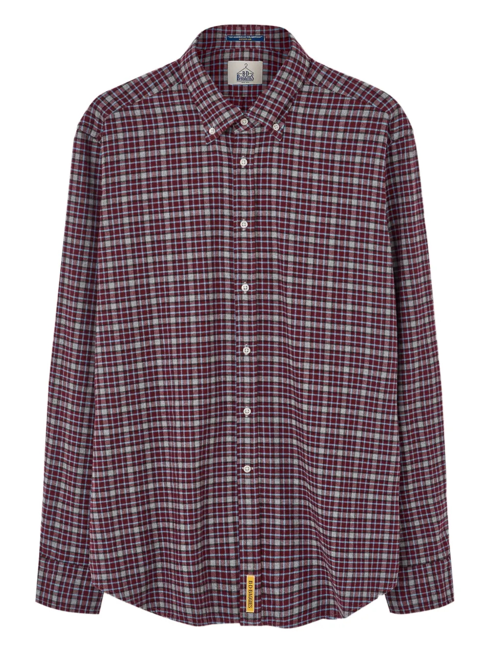 B.D. Baggies checked button-down shirt