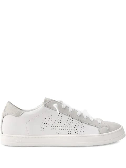 P448 John perforated-logo leather sneakers
