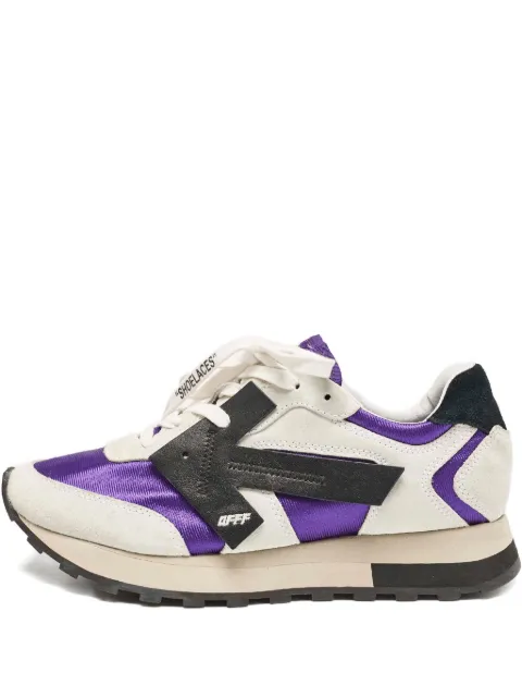 Off-White Pre-Owned HG Runner suede sneakers