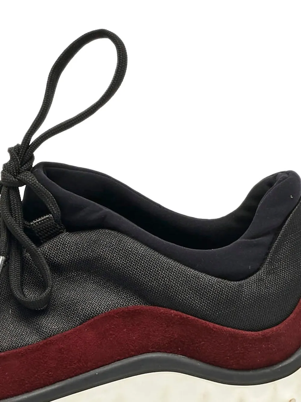 Miu Miu Pre-Owned crystal-embellished suede sneakers | Image 2