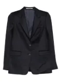 Tagliatore two-button flap-pocket blazer - Blue