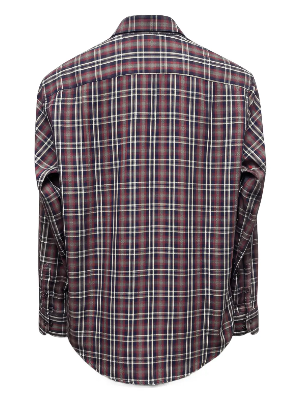 Bastoncino plaid-pattern buttoned shirt | Image 2