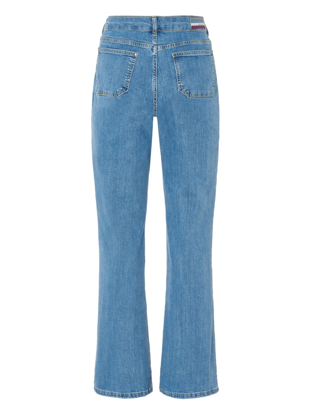 Vanessa Bruno Dompay flared jeans met opgestikte zak Blauw