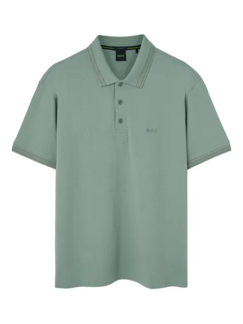 BOSS cotton polo shirt