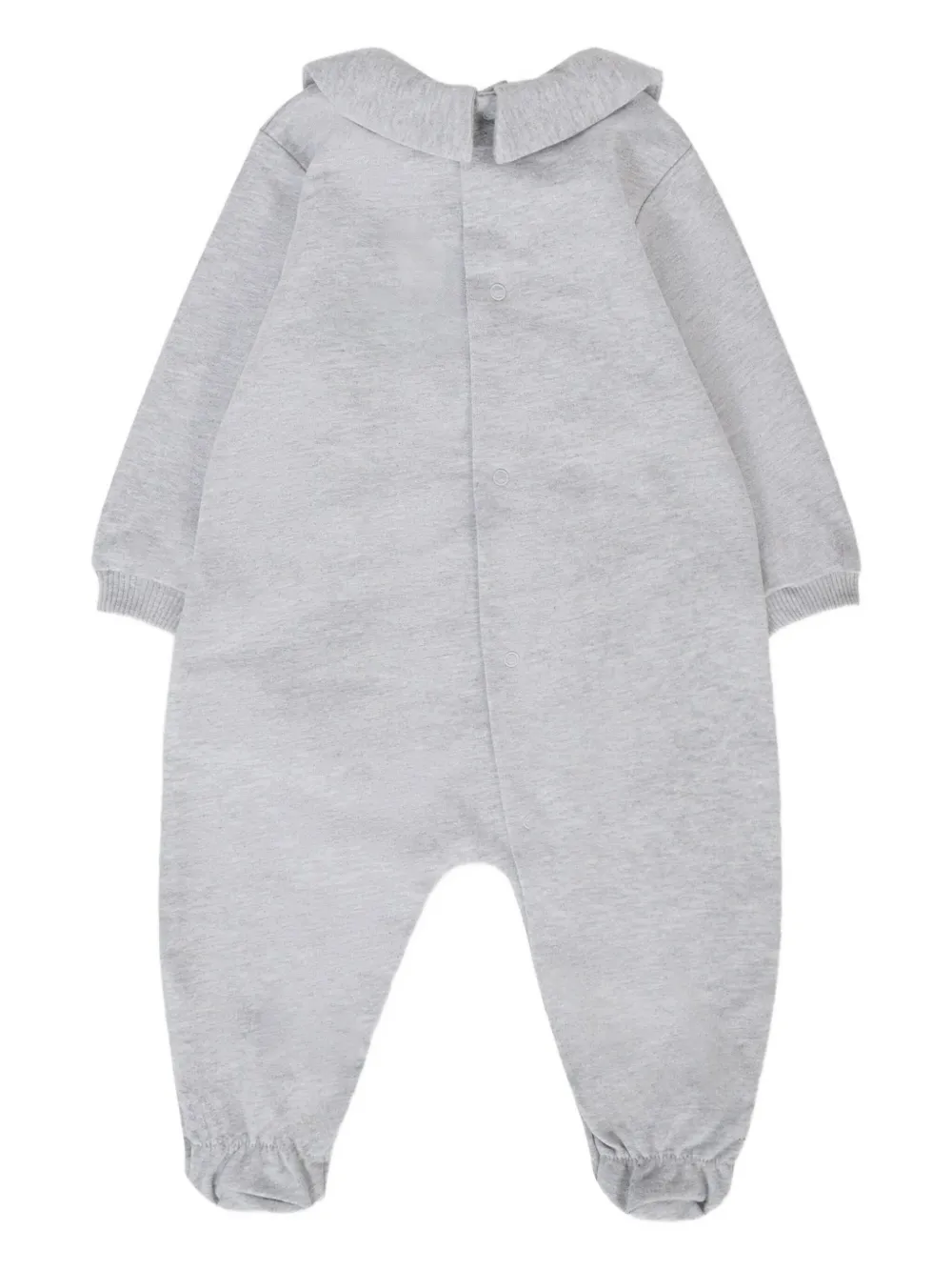 Moschino Kids teddy-print babygrow set Grijs