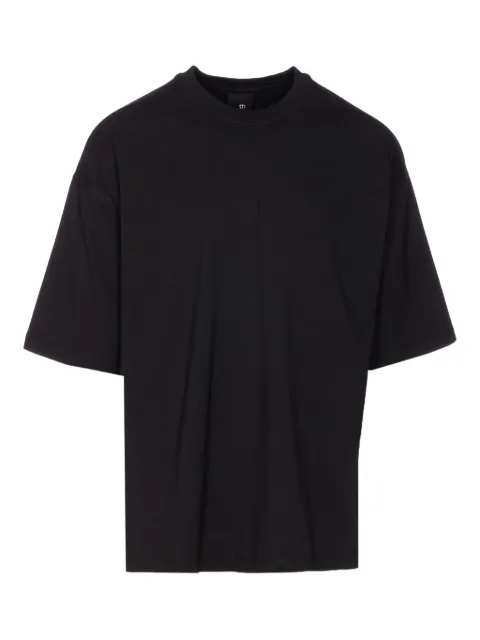 Thom Krom playera con cuello redondo y estampado gráfico