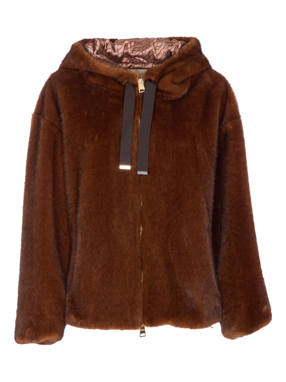 Herno Jack met capuchon Bruin