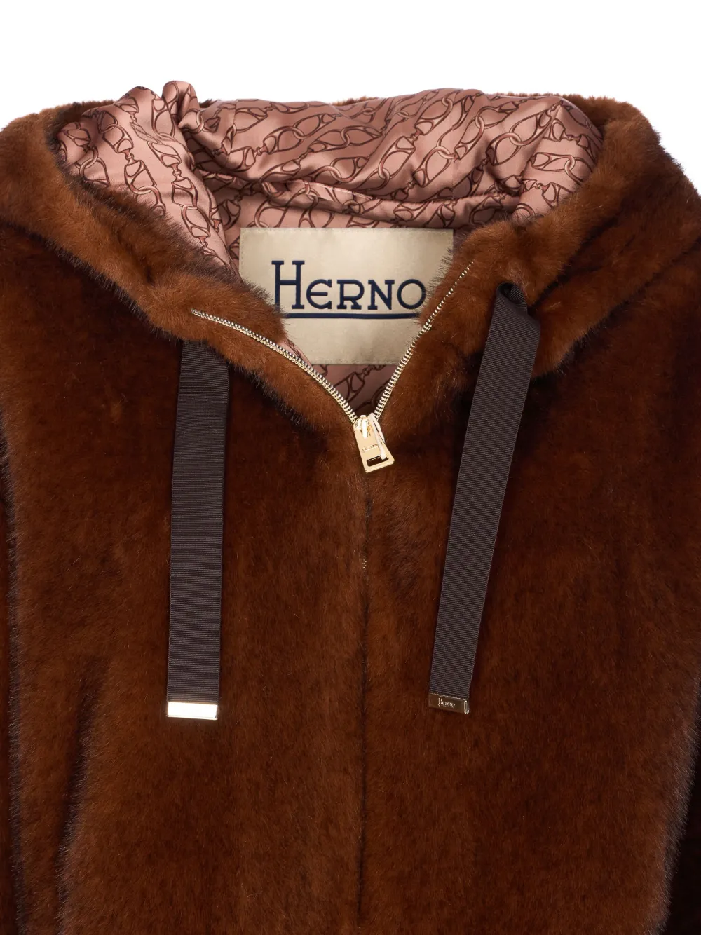 Herno Jack met capuchon Bruin